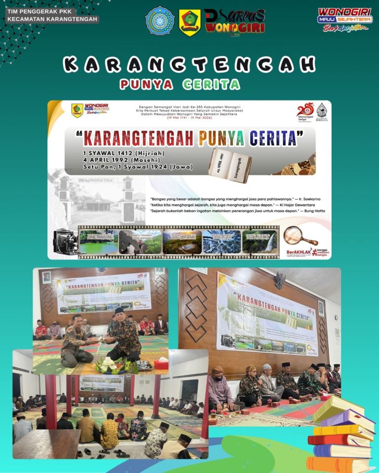 “Karangtengah Punya Cerita” – Berbagi Kisah bersama Tokoh Masyarakat Karangtengah