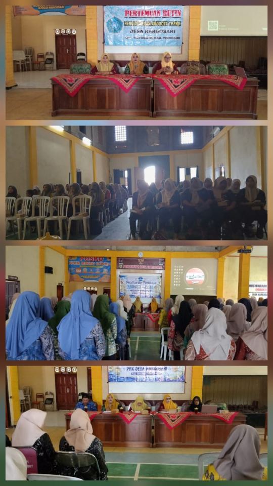 Pelatihan Pembuatan Program Makanan Tambahan (PMT) di Desa Hargosari