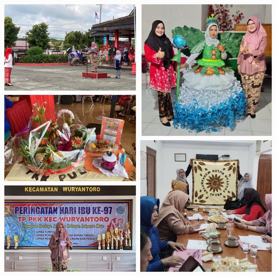 Kreativitas dan Pengelolaan Sumber Daya dalam Peringatan Hari Ibu Kecamatan Wuryantoro 2025