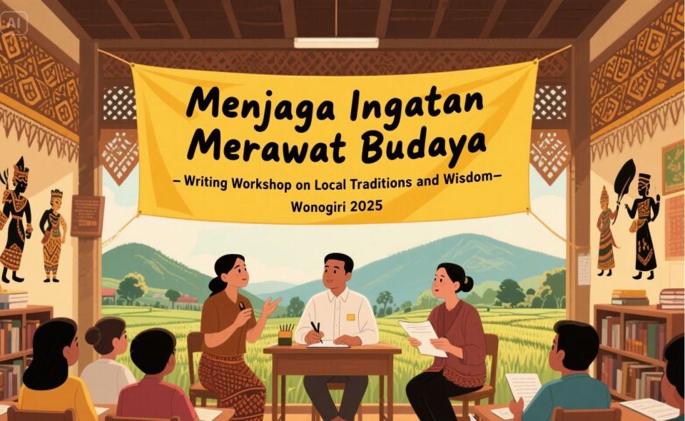 Bimbingan Teknis Kepenulisan Berbasis Budaya Lokal Tahap I Tahun 2025: “Menjaga Ingatan, Merawat Budaya”