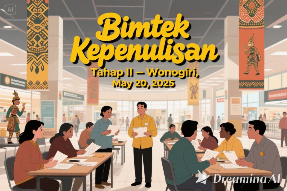 Bimtek Lanjutan Tahap II: Menyempurnakan Karya, Merawat Budaya
