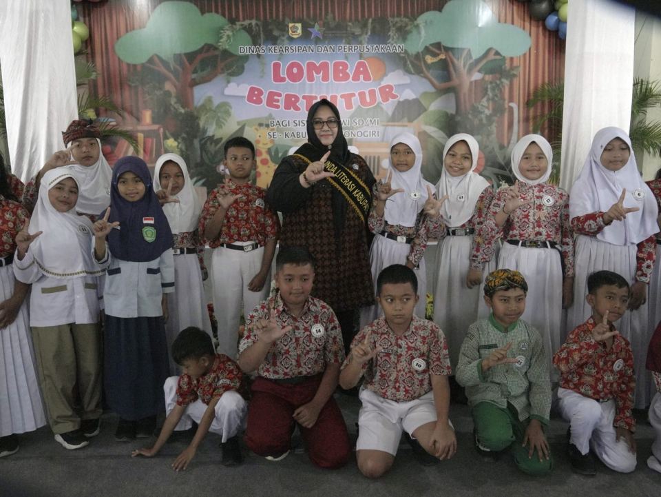 Hari Pertama Lomba Bertutur, 25 Peserta Tampilkan Kisah Inspiratif Pahlawan dan Legenda Wonogiri