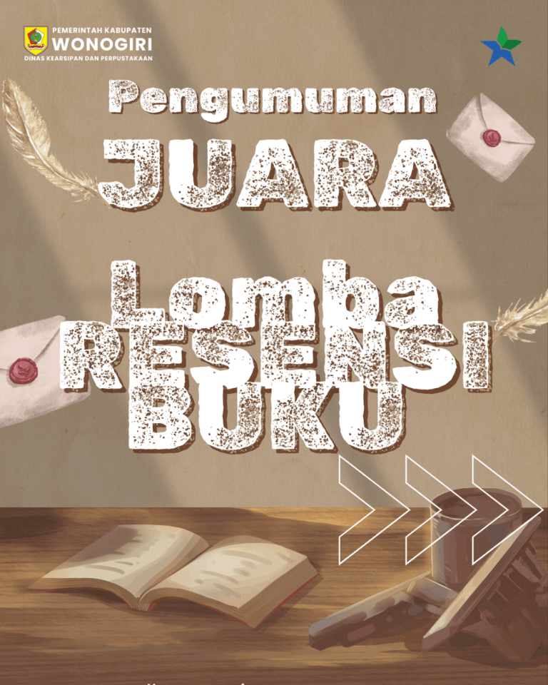 Inilah Para Juara Lomba Resensi Buku Tahun 2025 Kabupaten Wonogiri