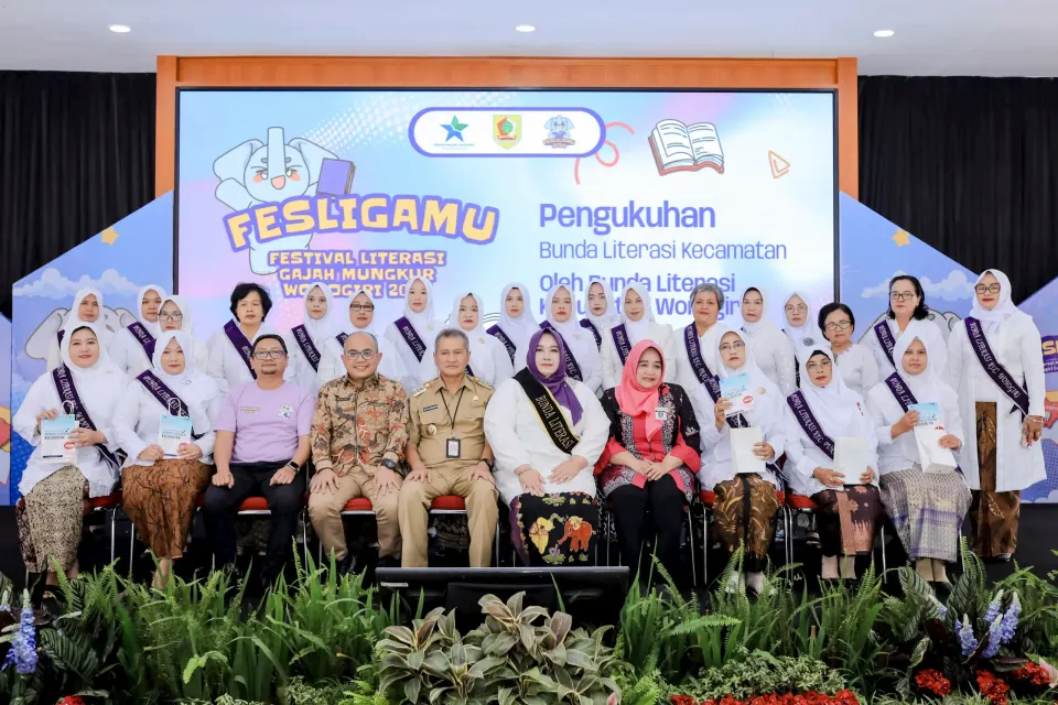 Festival Literasi Gajah Mungkur "FESLIGAMU" 2025 Resmi Dibuka, Wonogiri Mantapkan Langkah Menuju Masyarakat Cerdas dan Berdaya Saing