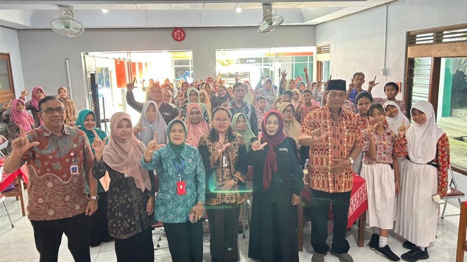 Dinas Kearsipan dan Perpustakaan Kabupaten Wonogiri Laksanakan Dukungan Posyandu 6 SPM Bidang Pendidikan di Desa Pule
