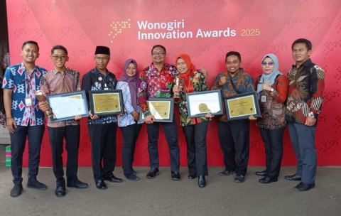 Dinas Kearsipan dan Perpustakaan Wonogiri Raih Juara Harapan I WIA 2025 Kategori OPD