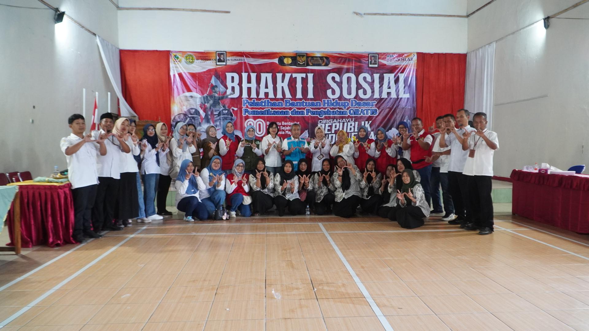 Pelatihan dan Penguatan Literasi Tentang Bantuan Hidup Dasar di Desa Sanan