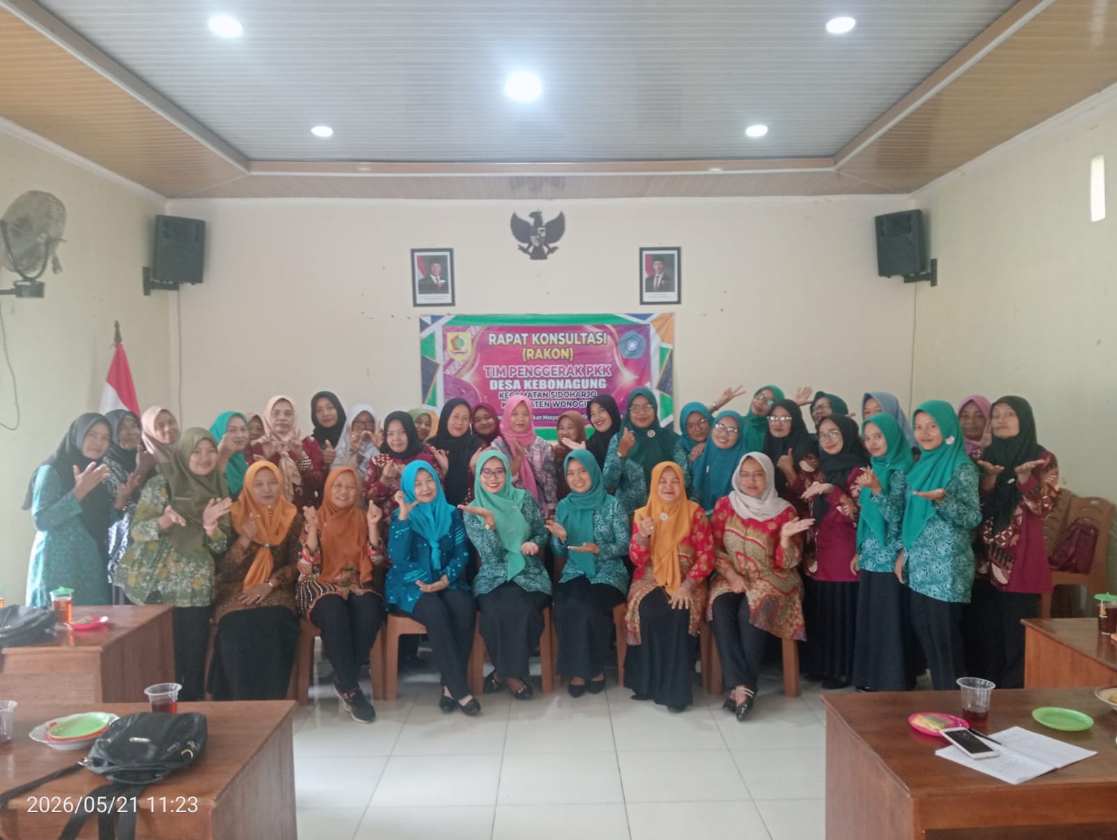 Menuju Tertib Administrasi PKK Desa Kebonagung