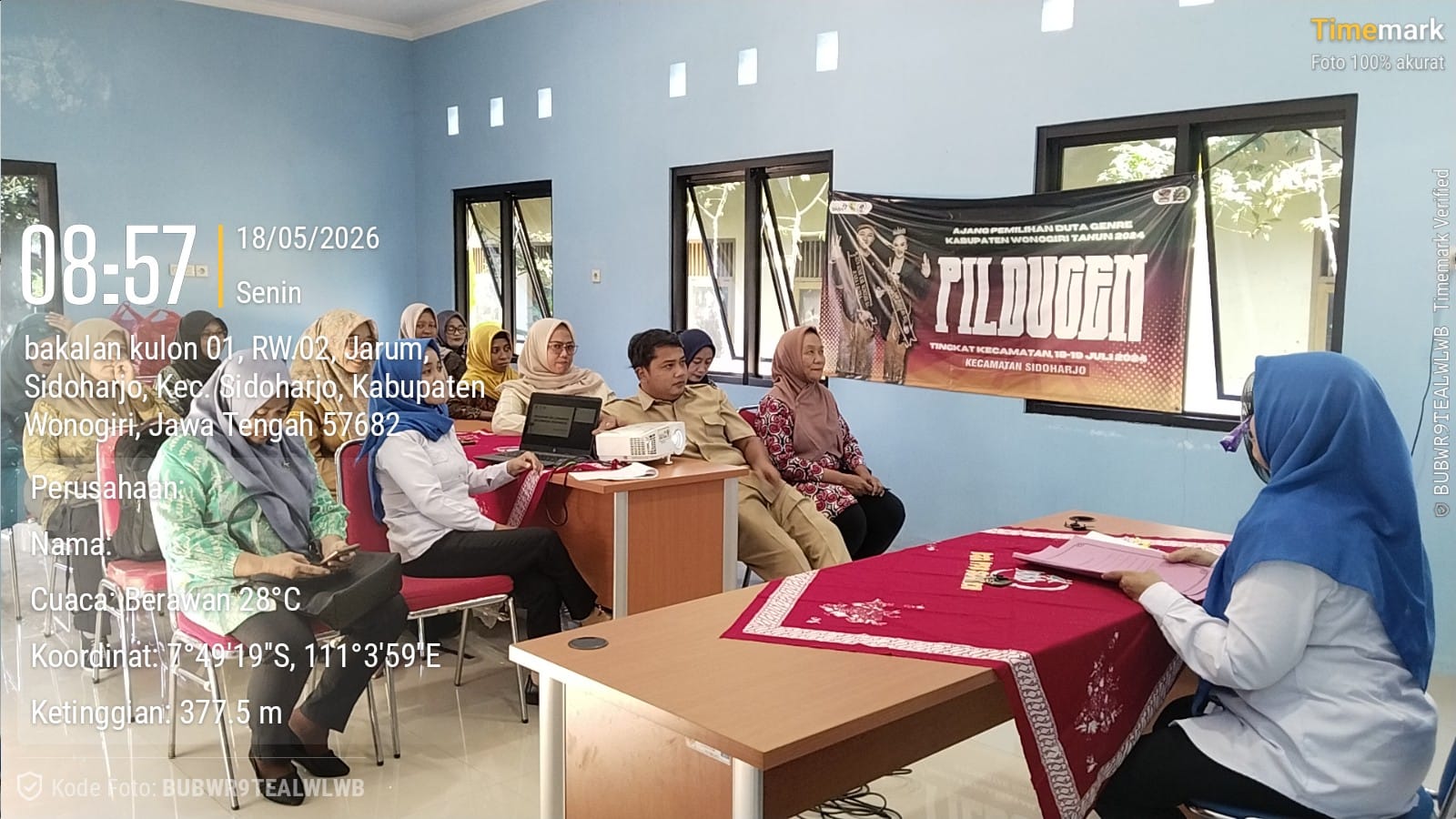Mewujudkan Kader Tim Pendamping Keluarga  Tertib Administrasi