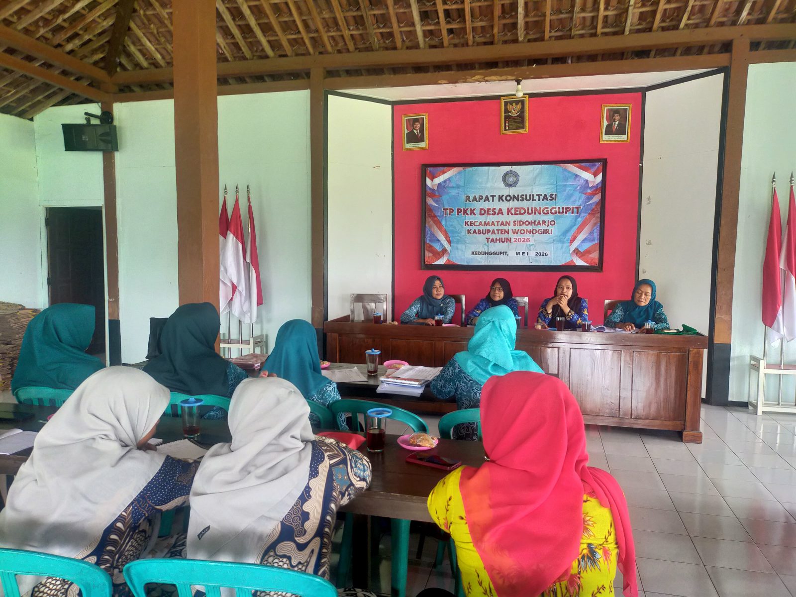Sosialisasi Genduk PKK di Desa Kedunggupit