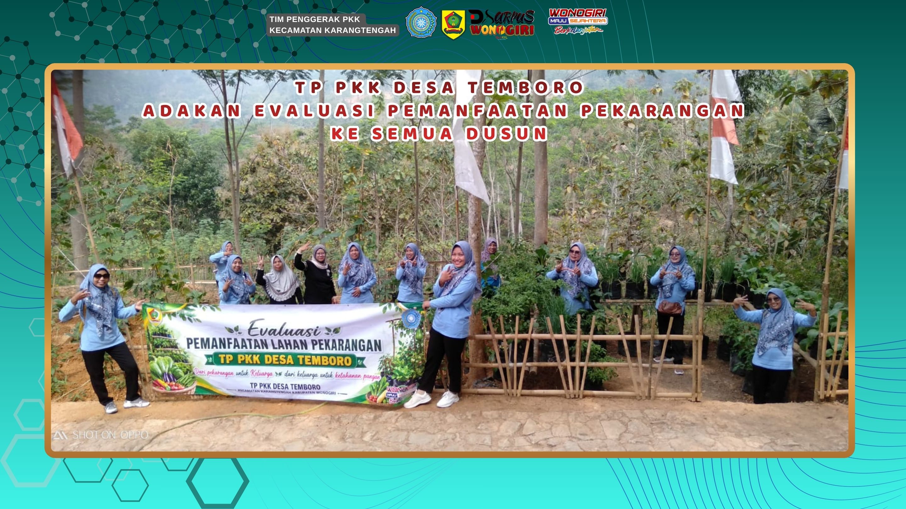 TP PKK Desa Temboro adakan Evaluasi Pemanfaatan Pekarangan ke Semua Dusun