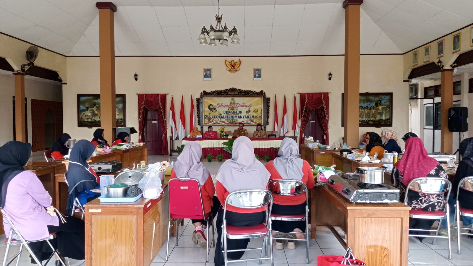 Bunda Literasi Kecamatan Manyaran Gelar Pelatihan Memasak Menu B2SA