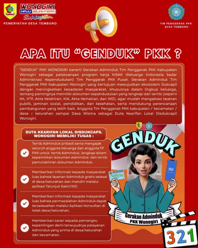 Dukung Inovasi Adminduk – Bunda Literasi Pelopori Sosialisasi Genduk PKK