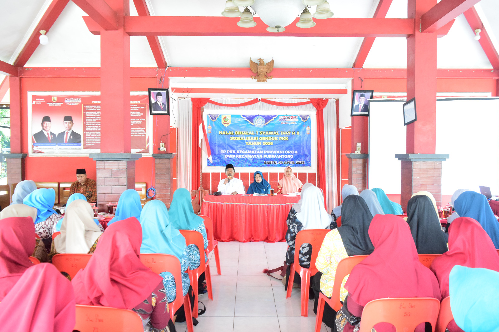 Sosialisasi Genduk PKK Tahun 2026 bersama Dharma Wanita Persatuan