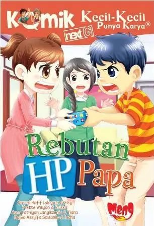 Rebutan HP Papa