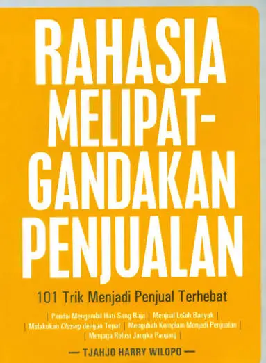 Rahasia Melipatgandakan Penjualan