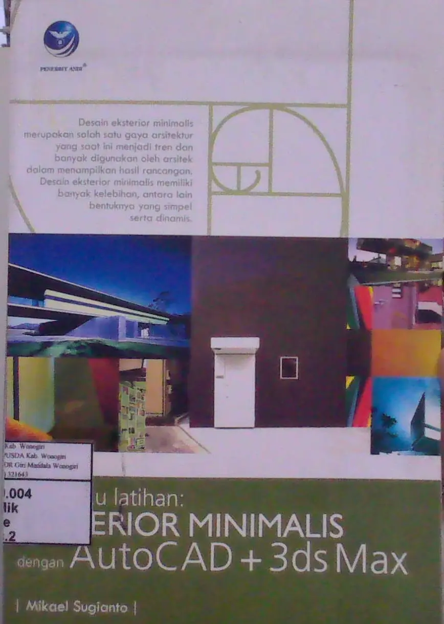 Exterior Minimalis dengan AutoCAD & 3ds Max