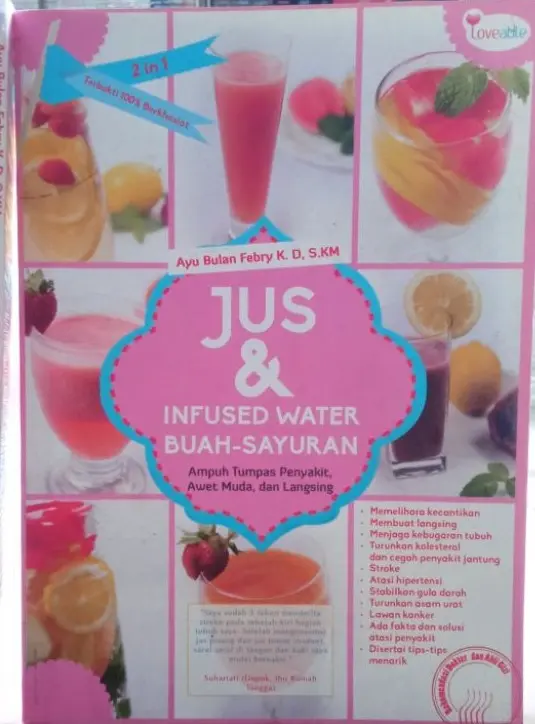Jus & Infused Water Buah - Sayuran