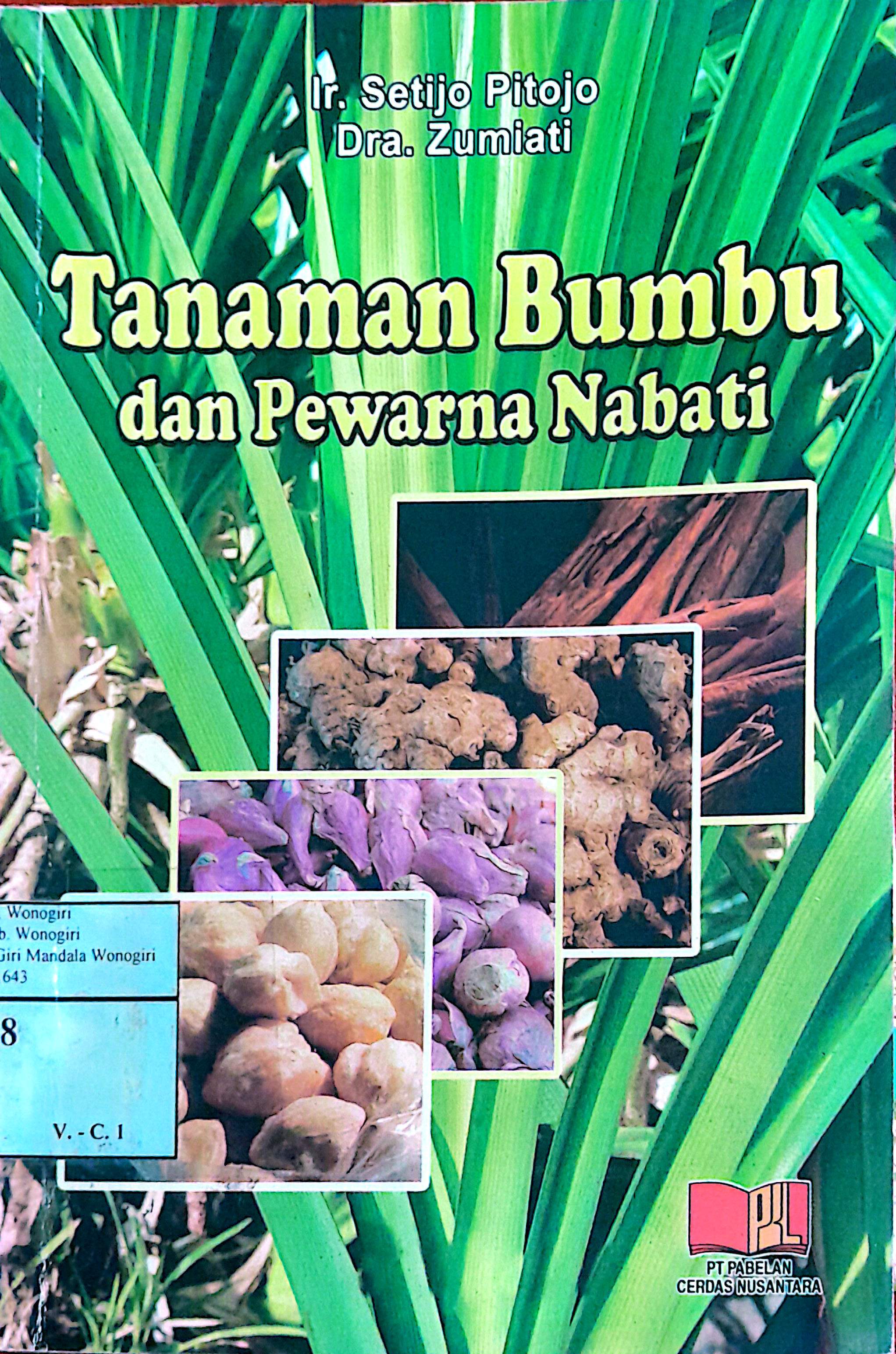 Tanaman Bumbu dan Pewarna Nabati