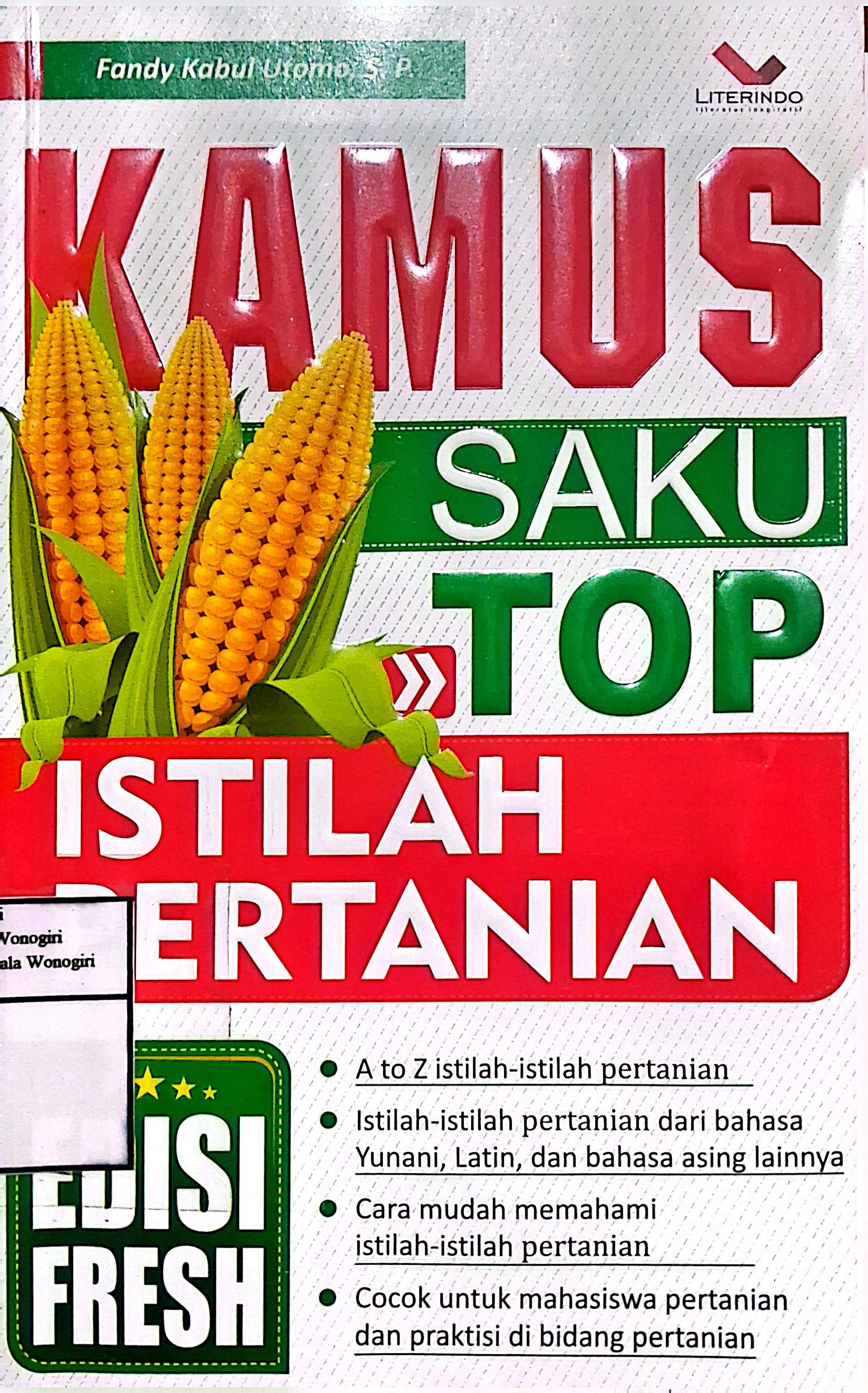 Kamus Saku Top Istilah Pertanian