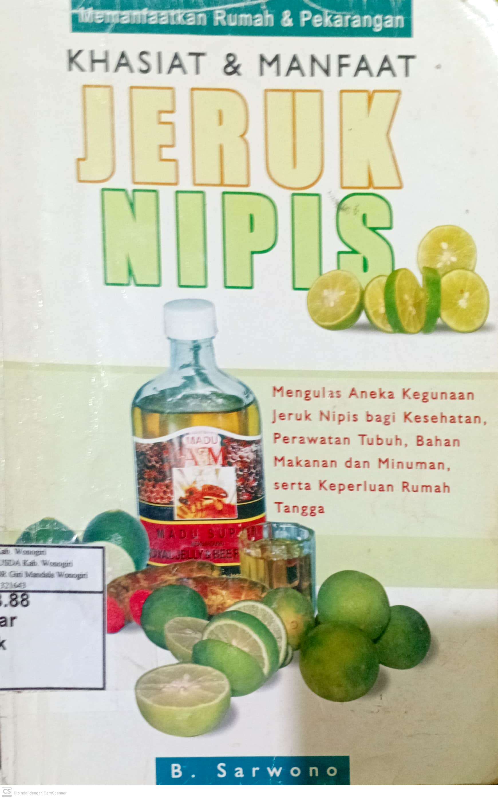 Khasiat dan Manfaat Jeruk Nipis