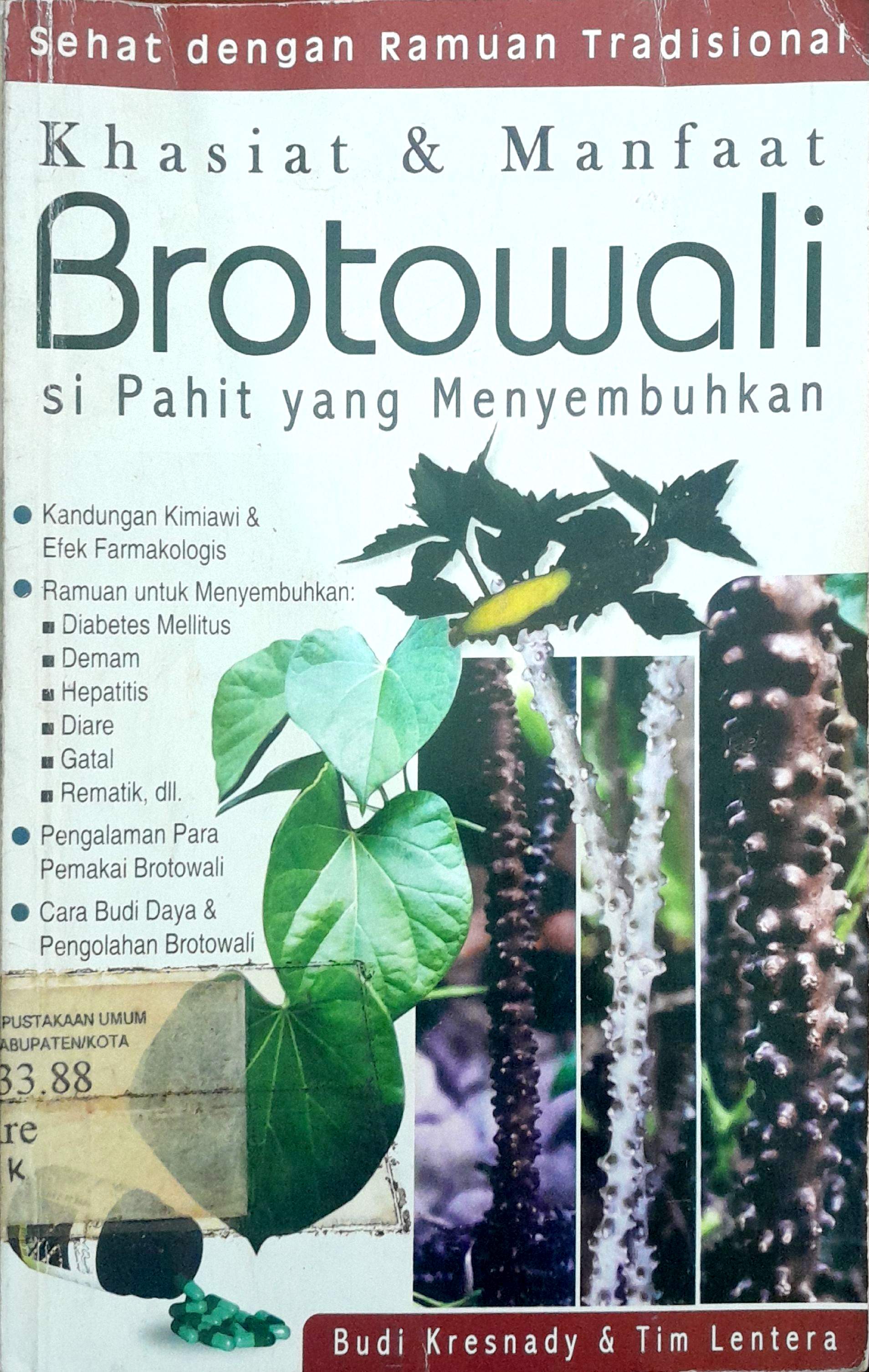 Khasiat & Manfaat Brotowali Si Pahit yang Menyembuhkan