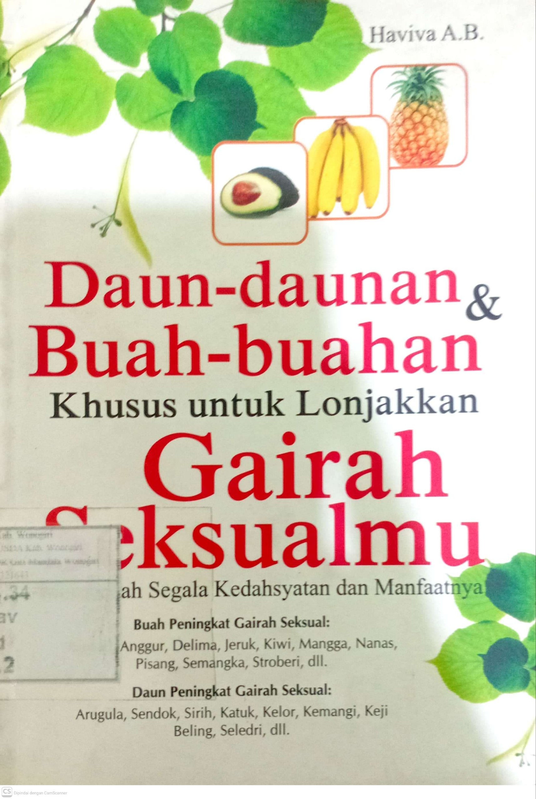 Daun-Daunan dan Buah-Buahan Khusus untuk Lonjakan Gairah Seksual
