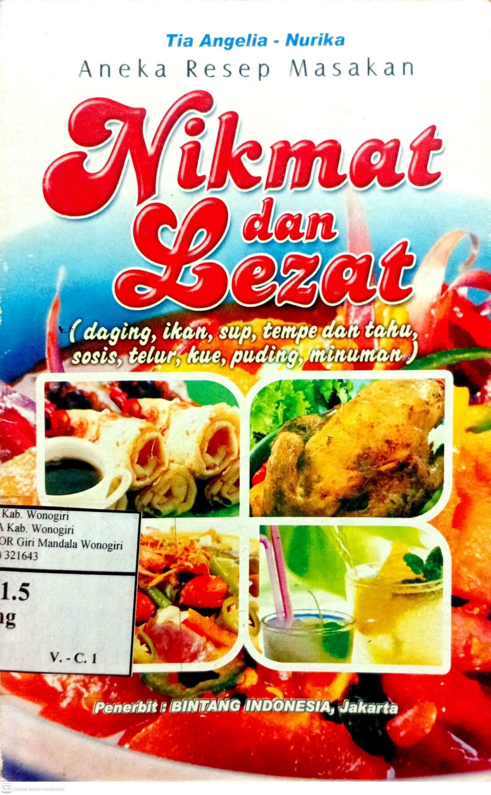 Aneka Resep Masakan Nikmat dan Lezat