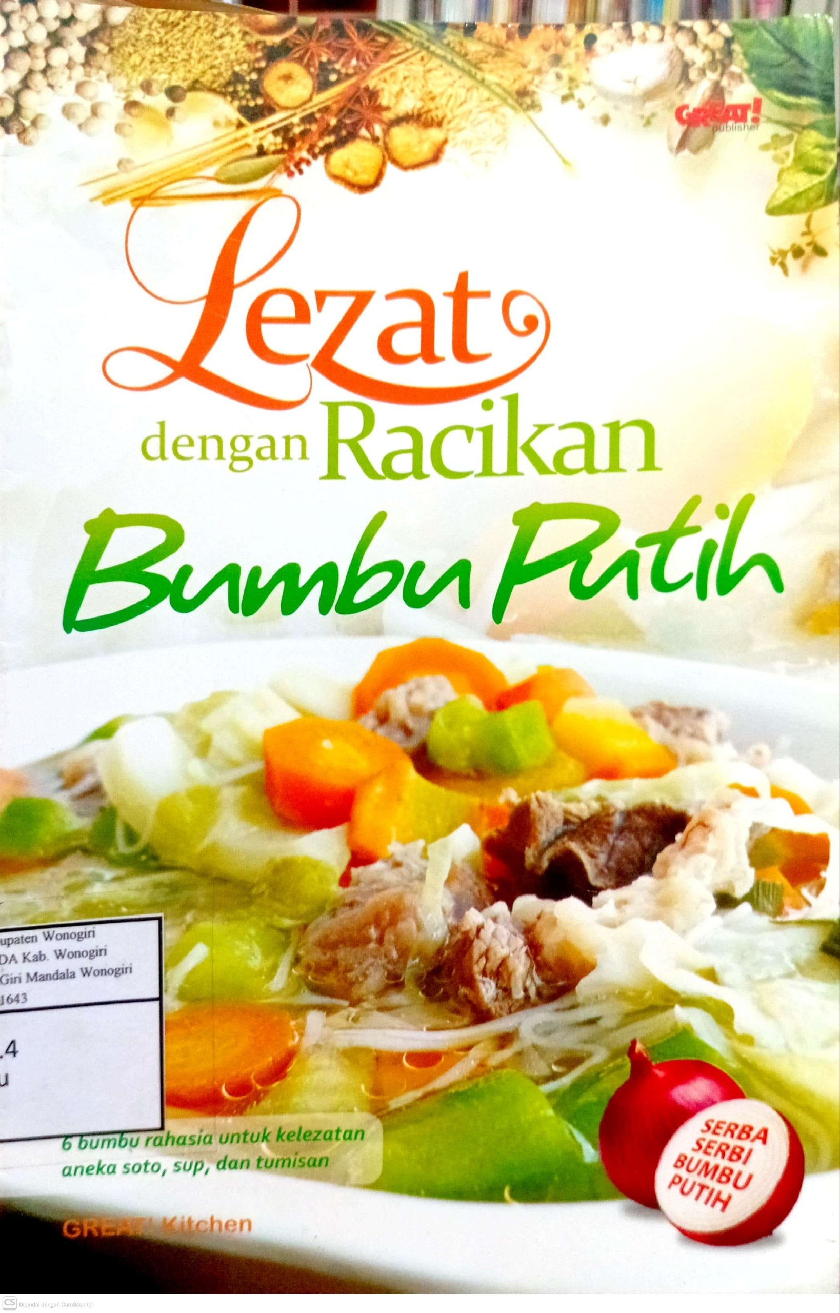 Lezat dengan Racikan Bumbu Putih