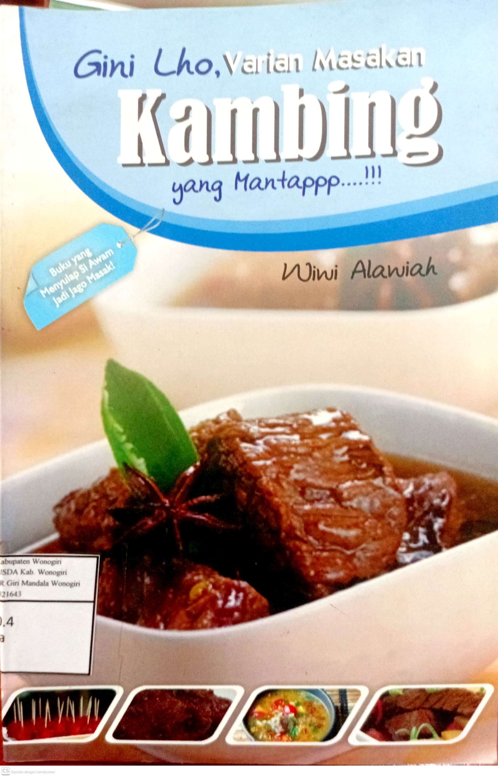 Gini Lho, Varian Masakan Kambing yang Mantappp!!!