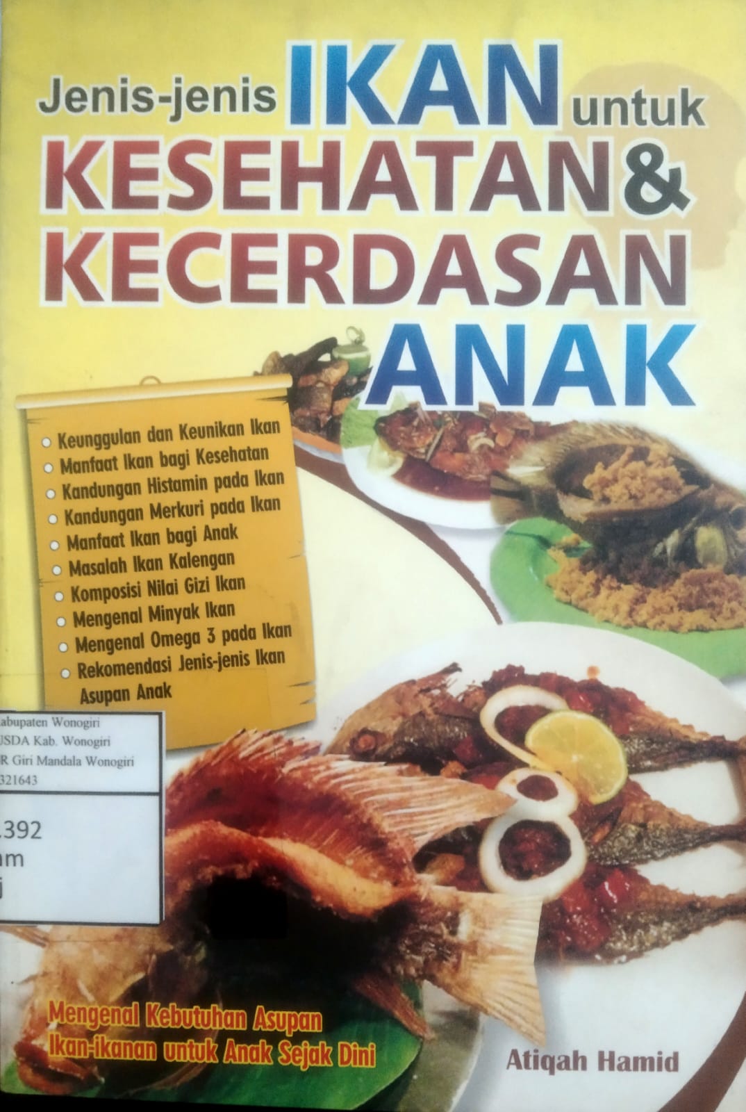 Jenis-jenis Ikan untuk Kesehatan & Kecerdasan Anak