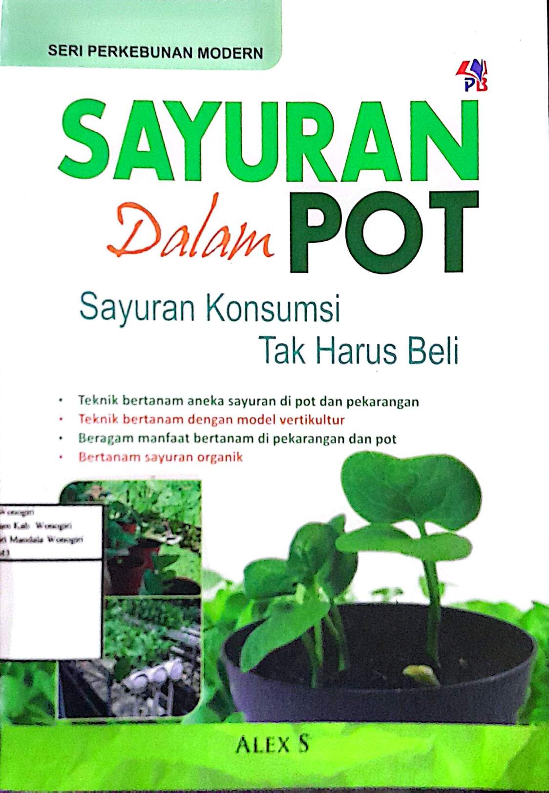 Sayuran Dalam Pot