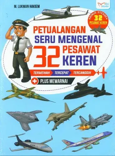 Petualangan Seru Mengenal 32 Pesawat Keren (Termewah, Tercepat, Terbesar)