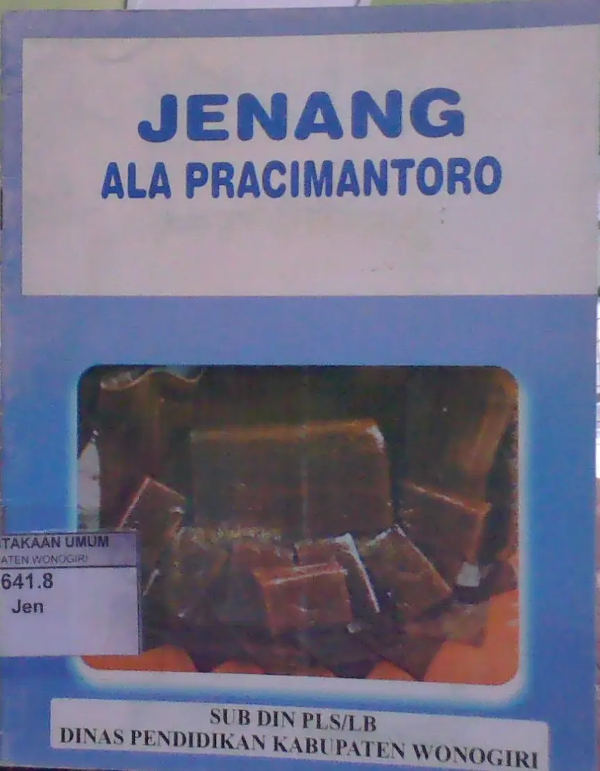 Jenang ala Pracimantoro
