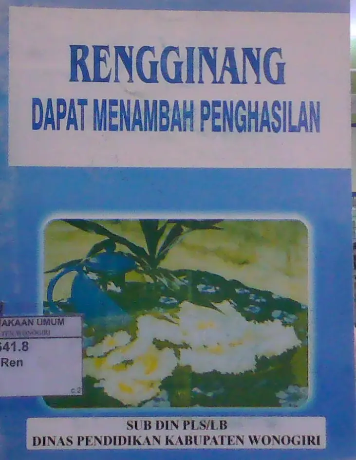 Rengginang Dapat Menambah Penghasilan