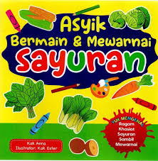 Asyik Bermain dan Mewarnai Sayuran