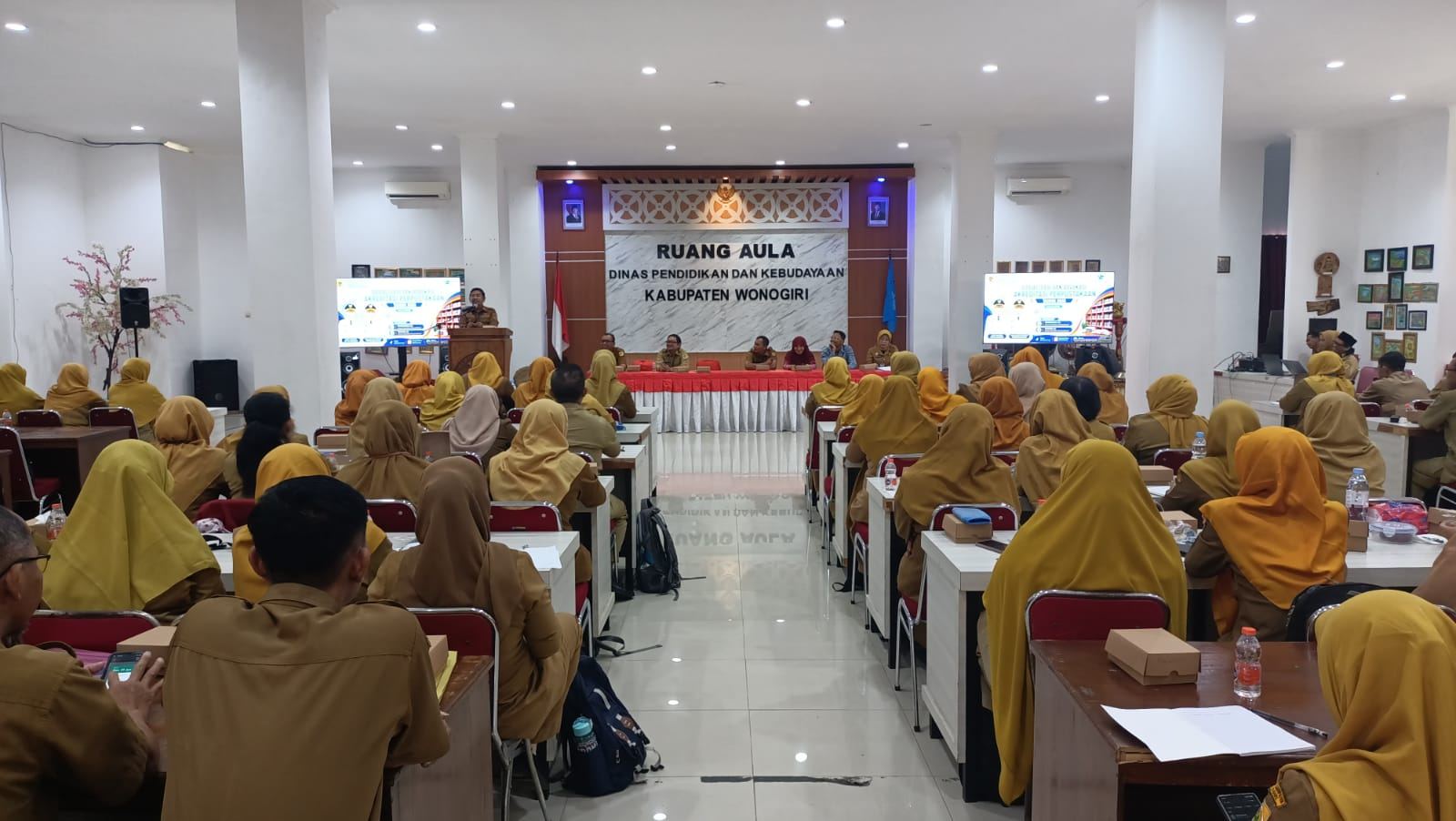 Sosialisasi dan Advokasi Akreditasi Perpustakaan, Dorong Perpustakaan SMP di Wonogiri Tingkatkan Mutu Layanan