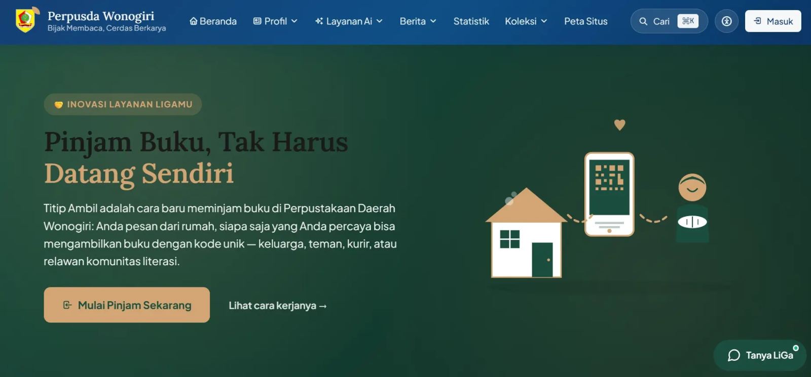 Inovasi "TITIP AMBIL" Pinjam Buku di Perpusda Wonogiri, Tak Harus Datang Sendiri