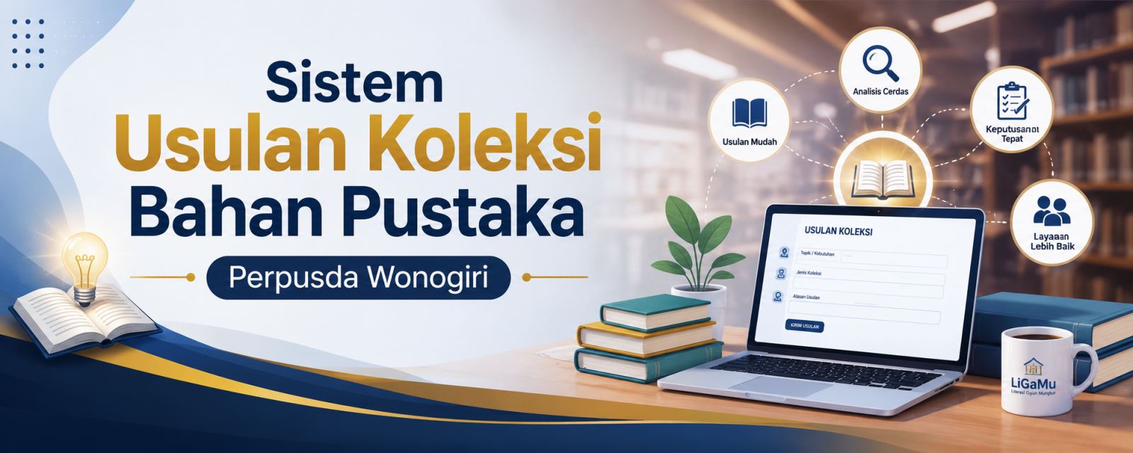 Hybrid Local Intelligence and Collection Decision Support System : untuk Mendukung Pengembangan Koleksi Perpustakaan Daerah