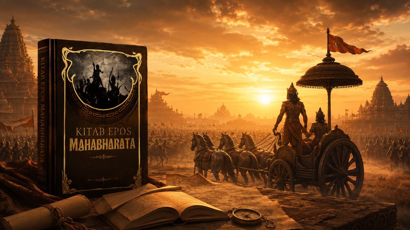Menyelami Nilai Kehidupan dalam Kitab Epos Mahabharata