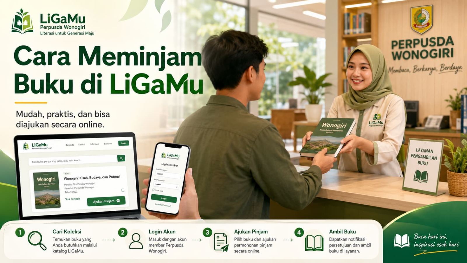 Cara Meminjam Buku di LiGaMu: Mudah, Praktis, dan Bisa Diajukan Secara Online