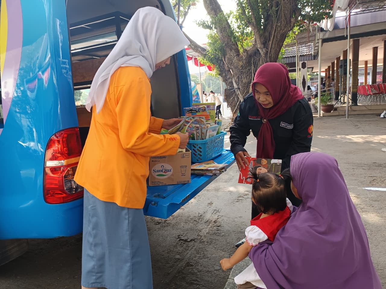 Perpustakaan Keliling Dukung Peringatan Hari Anak Nasional ke-42 di Kabupaten Wonogiri