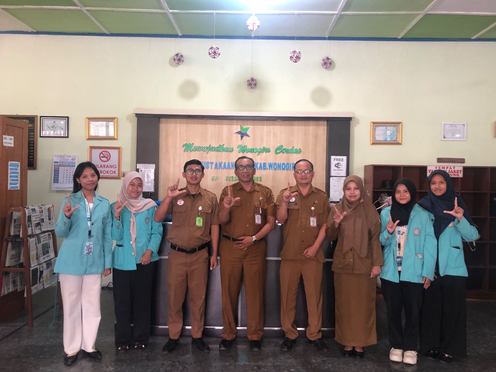 Perpustakaan Daerah Wonogiri Sambut Mahasiswa UNS dalam Program Magang Tahun 2026
