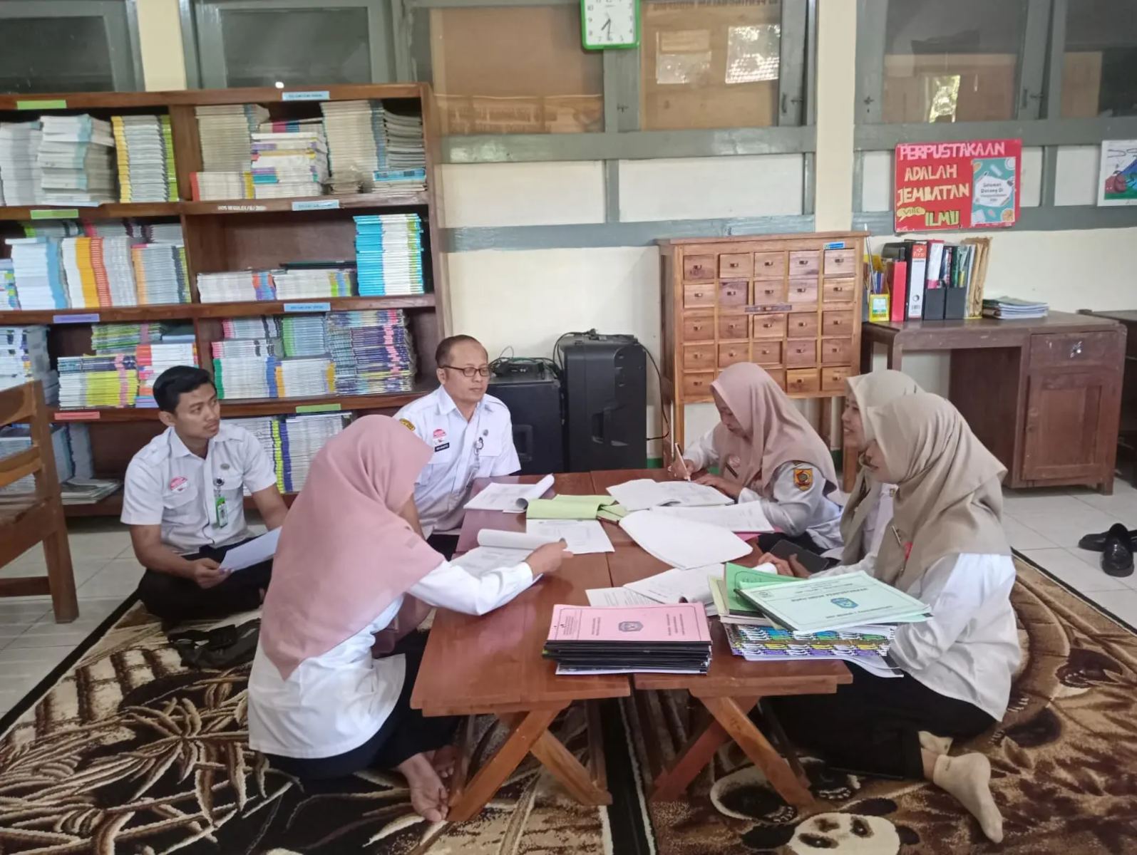 Disarpus Wonogiri Laksanakan Pendampingan Awal Akreditasi Perpustakaan Sekolah Tahun 2026